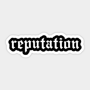 Reputation Sticker